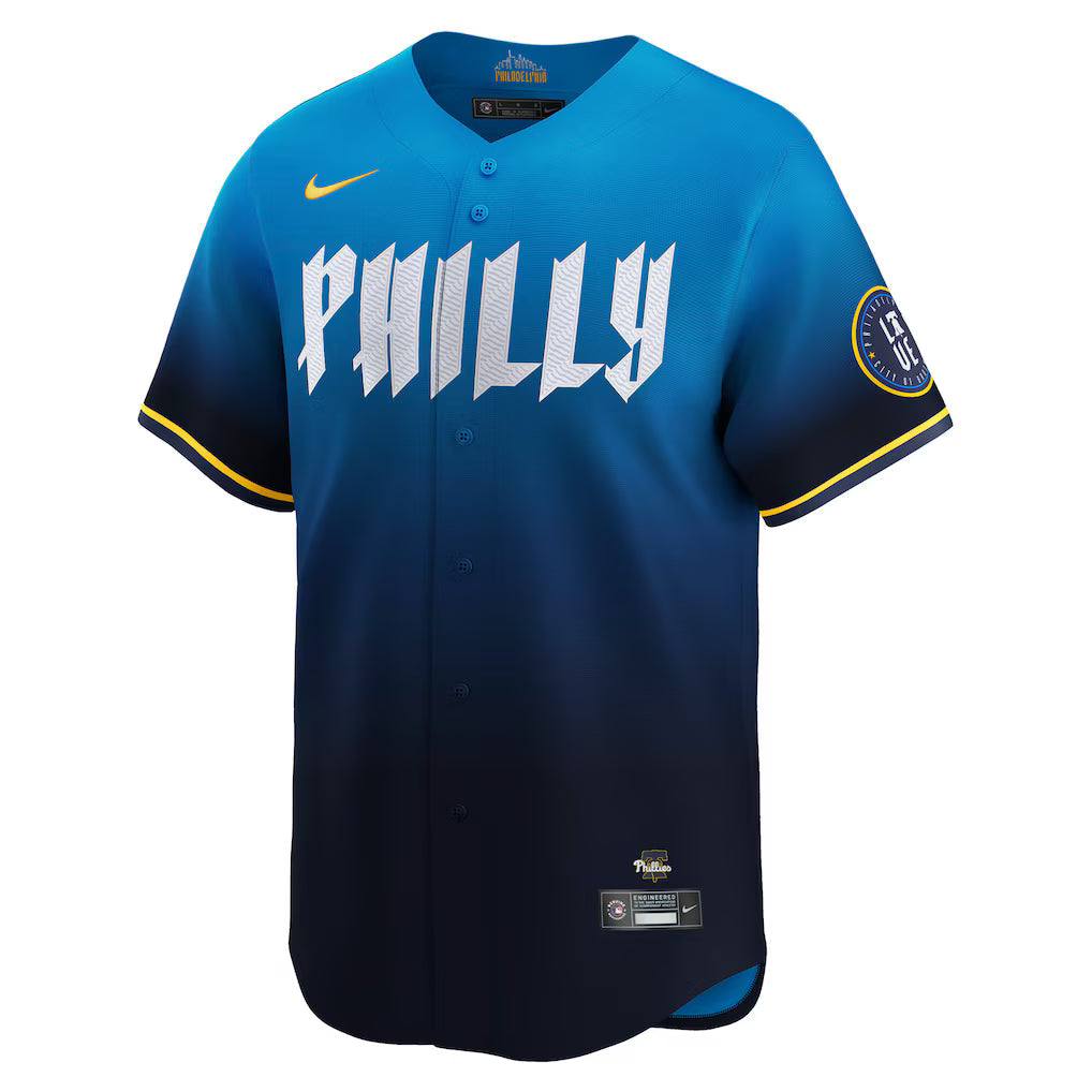 Men's Philadelphia Phillies J.T. Realmuto Navy City Connect Limited Jersey