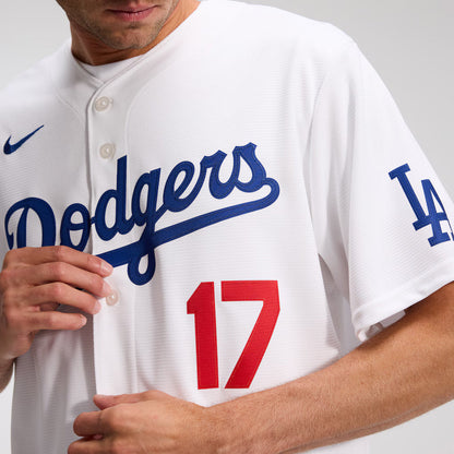 Men's Los Angeles Dodgers Shohei Ohtani White Home Stadium Jersey